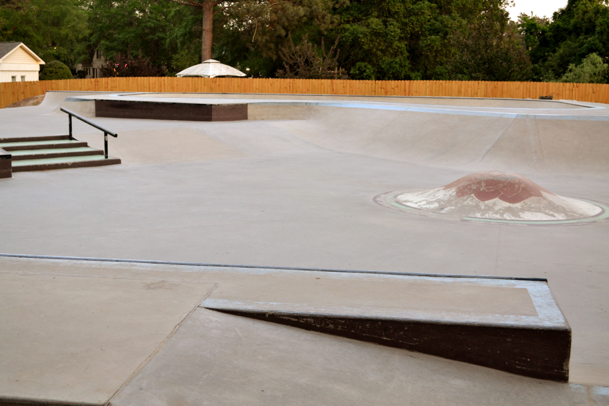 Elaine Baillie Skatepark at Memorial Park in Southern Pines, NC