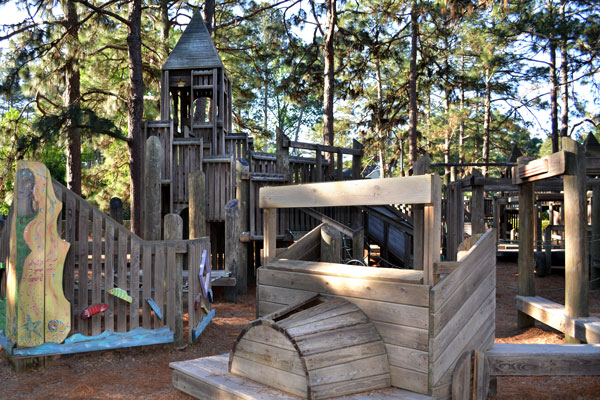 Slide at Camelot Park, Cannon Park Pinehurst