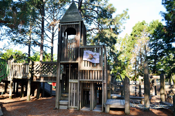 Slide at Camelot Park, Cannon Park Pinehurst